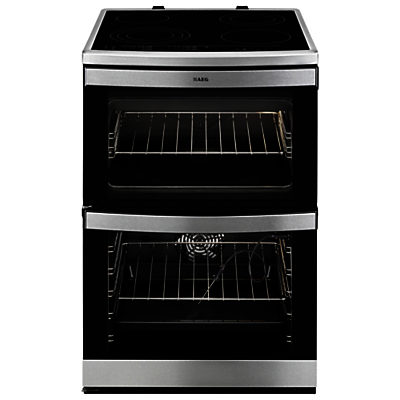 AEG 49176V-MN Electric Cooker, Stainless Steel AEG 49176V-MN Electric Cooker, Stainless Steel